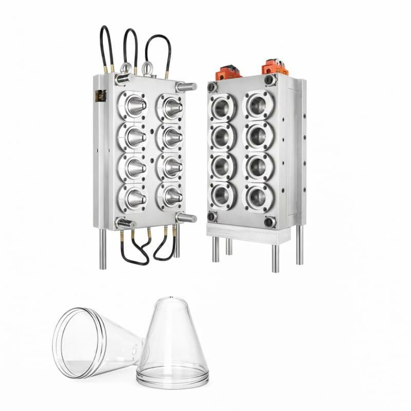 Wide Mouth Jar Preform Mold