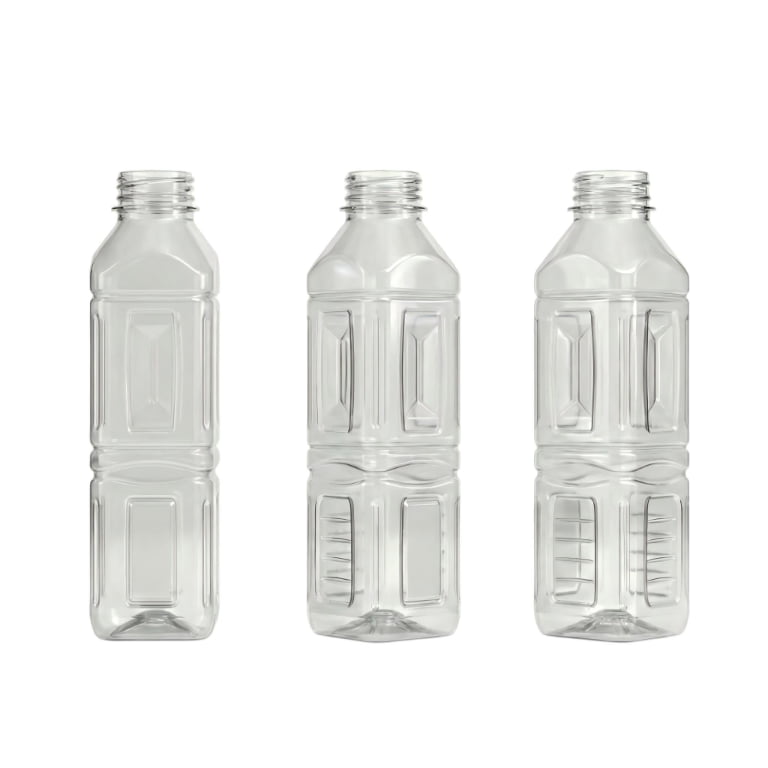1L Square Bottle Mold Case