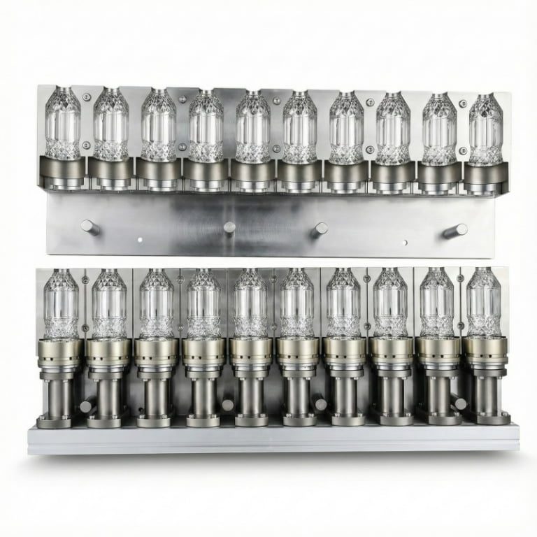 High-Precision Al-707510-Cavity Blow Mold