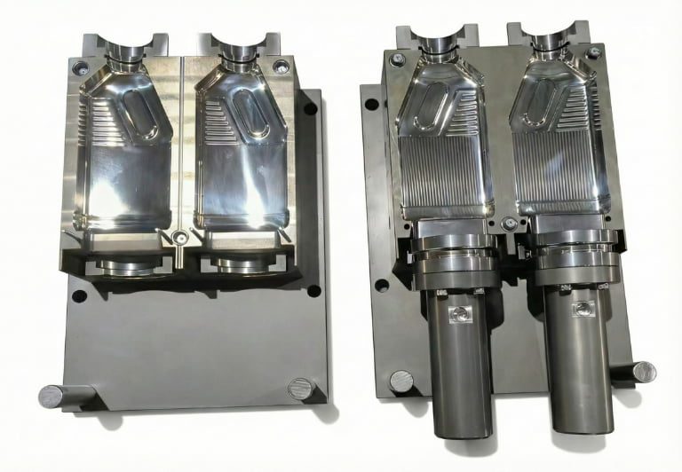 2-Cavity Edible Oil Bottle Blow Mold