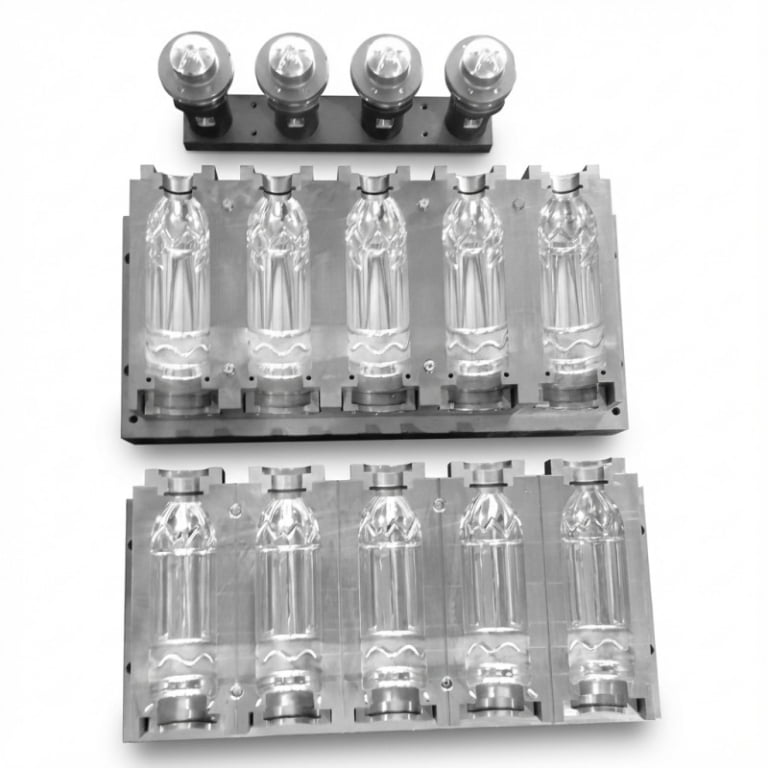 5-cavity PET bottle mold