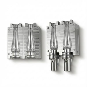 High-Precision Al-7075 2-Cavity Blow Mold