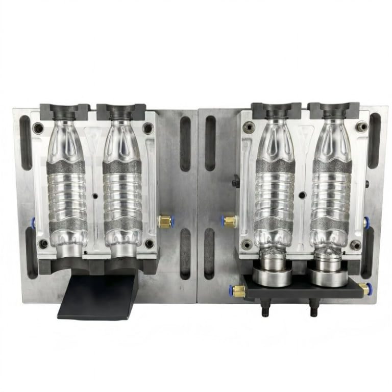 2-cavity linear blow molding machine Mold