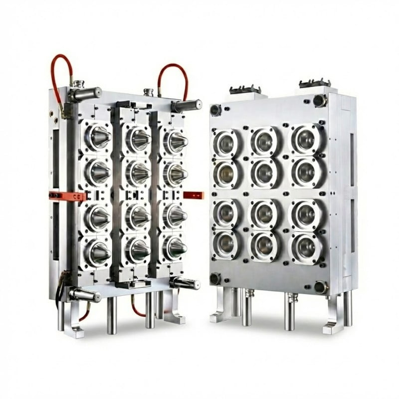 58mm wide-mouth bottle preform mold