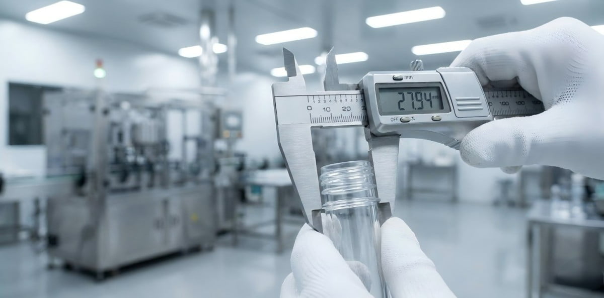 PET bottle neck inspection