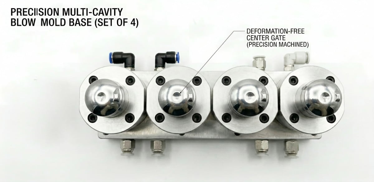 Bottom mold alignment check
