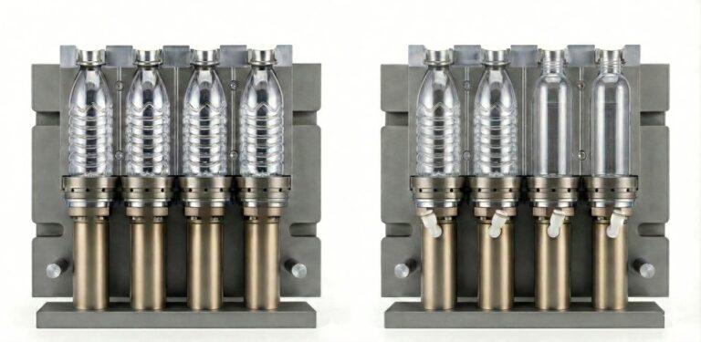 2 Bottle Designs in 1 PET Blow Mold? The Hidden Risks