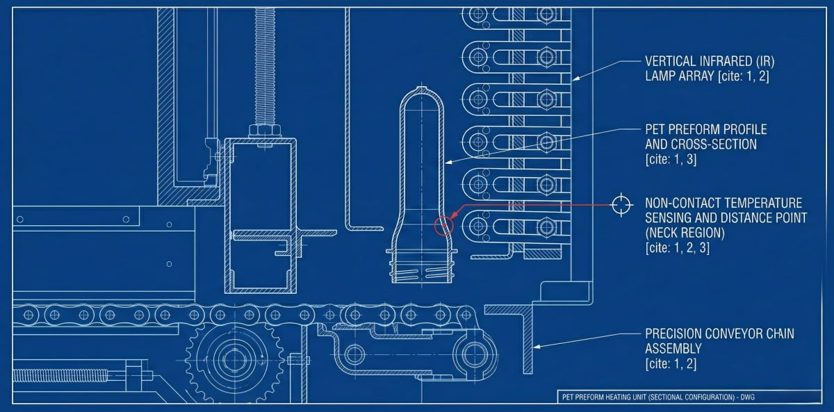PET blow molding machine oven exhaust fan
