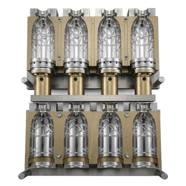 4-cavity 550ml Bottle Blow Mold