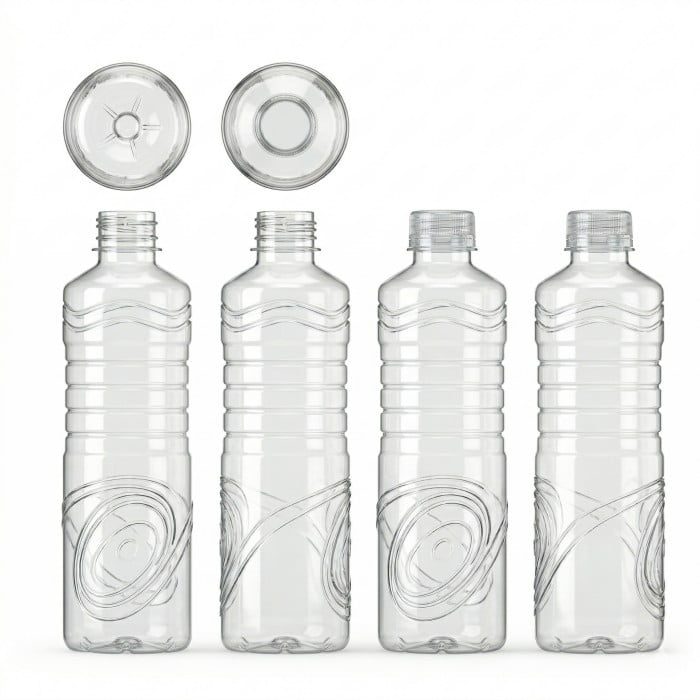 Custom 600ml Mineral Water Bottle Design