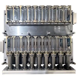 9-Cavity Linear Blow Molding Mold