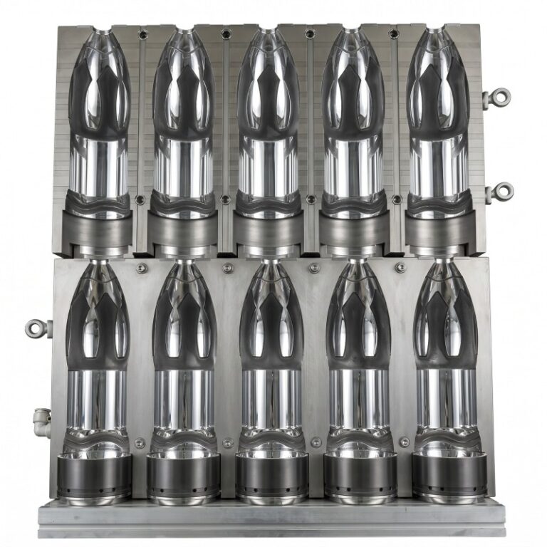 High-Capacity 5-Cavity PET Blow Molding Mold