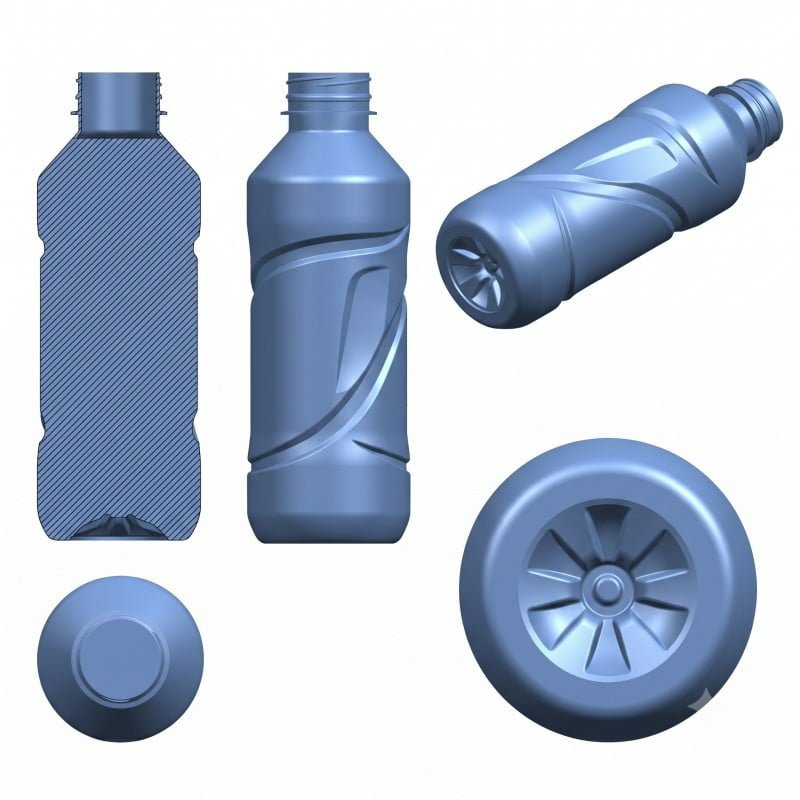 PET mold sample -- 330ml 14g