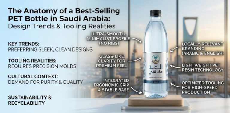 The Anatomy of a Best-Selling PET Bottle in Saudi Arabia: Design Trends & Tooling Realities