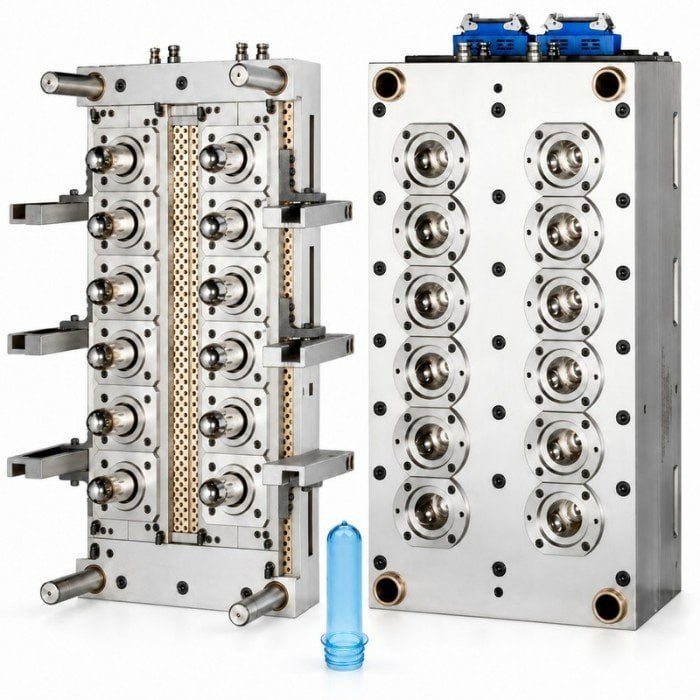 12-cavity 18g preform mold