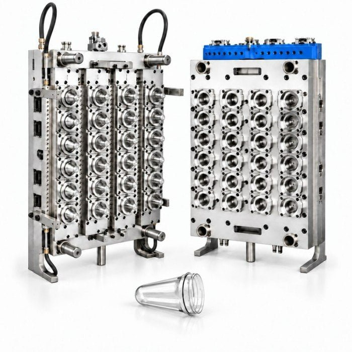 24-cavity non-standard preform mold