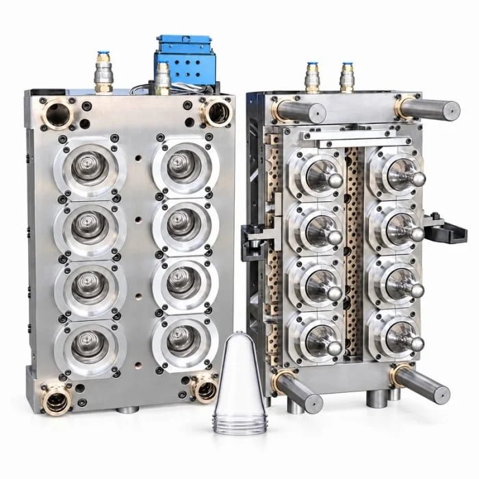 8-cavity 63mm preform mold